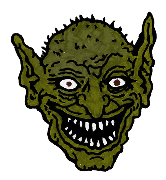 Goblin — toothy grin