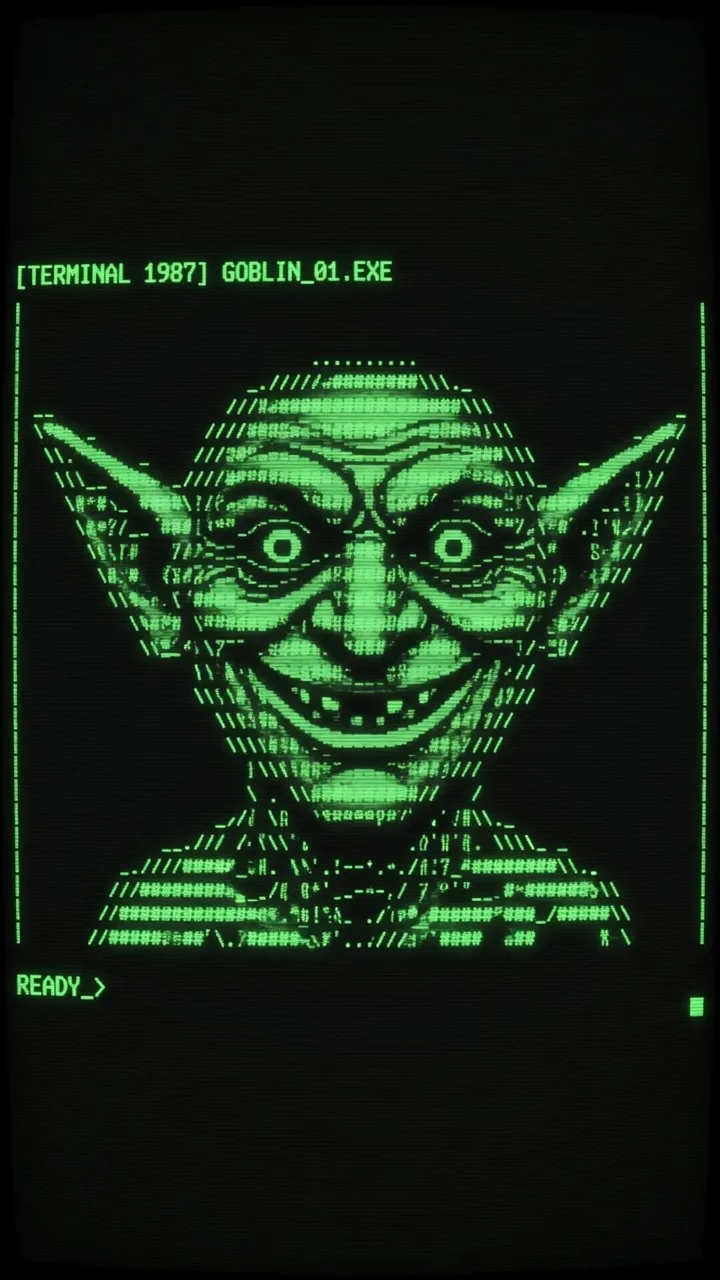 Terminal 1987 — GOBLIN_01.EXE